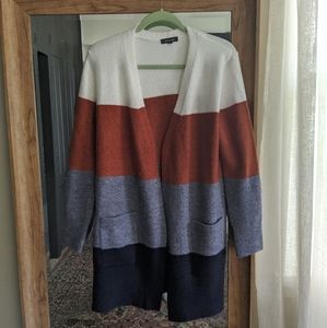 NWOT Striped Cardigan Sweater